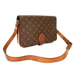 100% Authentic Louis Vuitton Cartouchiere GM Crossbody